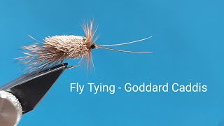 Fly Tying  Goddard Caddis [upl. by Mitzl]