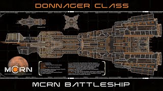 MCRN Donnager Battleship Breakdown  The Expanse Ships [upl. by Lesde776]