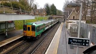 Trains at Kenley Railway Station  Monday 30th April 2018 [upl. by Henrieta]