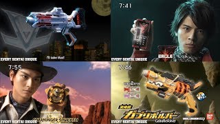 Henshin Series Toys CM Gokaiger to LupinrangerPatoranger  Every Sentai Unique [upl. by Nivi856]