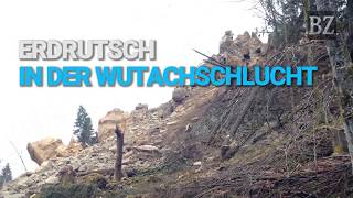 Handyaufnahmen zeigen Erdrutsch in der Wutachschlucht [upl. by Jeritah357]