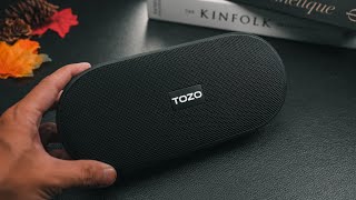 TOZO PA1 Portable Speaker Review  VS JBL Flip 6 [upl. by Namara]