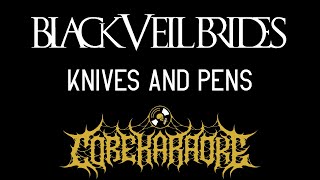 Black Veil Brides  Knives and Pens Karaoke Instrumental [upl. by Subir]