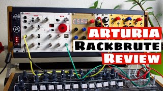 RACKBRUTE Eurorack Cases Review  SYNTH ANATOMY [upl. by Emlynn]