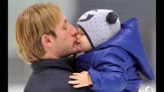 Plushenko and Sasha  Unforgettable Fatherly Love [upl. by Salazar]