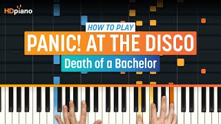 How to Play quotDeath of a Bachelorquot Acoustic by Panic at the Disco  HDpiano Pt 1 Piano Tutorial [upl. by Goto872]