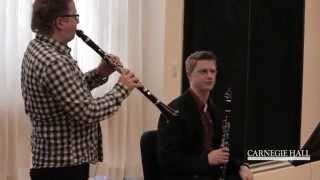 Carnegie Hall Clarinet Master Class Beethovens Symphony No 6 [upl. by Judd]