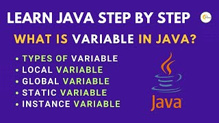 what is variable  what is variable in java  Types of variables in java Chakinfotech [upl. by Aunson]