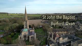 St John the Baptist church Burford Oxfordshire [upl. by Beaudoin]