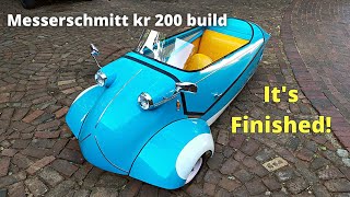 Messerschmitt kr 200 part 9 Its FINISHED [upl. by Yeloc71]