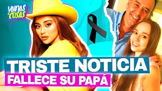 Carolina Ross de luto La cantante anuncia fallecimiento de su papá con emotivo mensaje [upl. by Tnomad54]