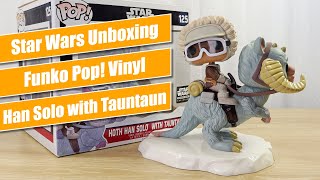 Funko Pop Vinyl Hoth Han Solo with Tauntaun 125  Star Wars Unboxing [upl. by Olsewski510]