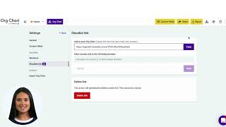 Share Your Org Chart Easily Learn How to Use Shareable Links [upl. by Mancino]