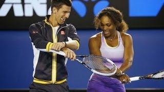 Novak Djokovic Hilarious Moments II [upl. by Naillimixam]