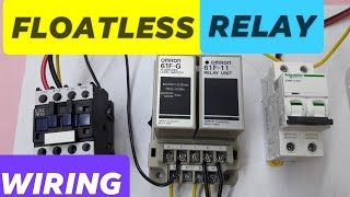 Floatless Relay Wiring Tutorial  w magnetic contactor  Philippines  Local Electrician [upl. by Atekihc]