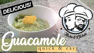 Dip recipes  Easy Guacamole  avocado dip [upl. by Ellessig]