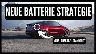 TESLA  NEUE BATTERIE STRATEGIE amp Ladekabel Standard von Tesla [upl. by Ranip664]