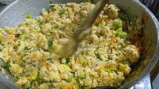 Jaffna Style Upma  Upma Recipe [upl. by Obala206]