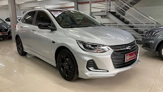 Chevrolet Onix Hatch Premier 10 12v Turbo Automático Flex 2020 Prata R 8390000 [upl. by Roque]