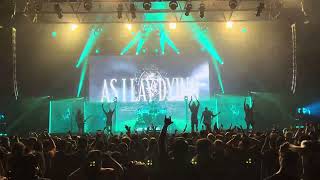 As I Lay Dying  Redefined feat Chaney Crabb live Dallas TX [upl. by Ariahs]