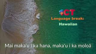 Language Break Hawaiian from Kumu Kaui Peralto [upl. by Spector]