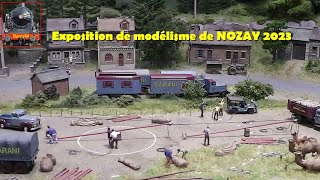 Exposition de modélisme ferroviaire à Nozay 2023 [upl. by Haisi513]