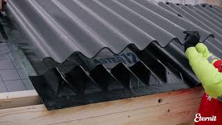 How to install Eternit eaves corrugation closures and fillers [upl. by Aelrac]