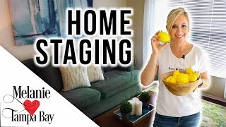 Home Staging FAST on a 200 Budget 🏠 Realtor Tips  MELANIE ❤️ TAMPA BAY [upl. by Ojela]