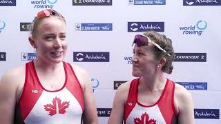 2024 World Rowing Cup II  reactions from Sunday winners in Lucerne [upl. by Jun264]