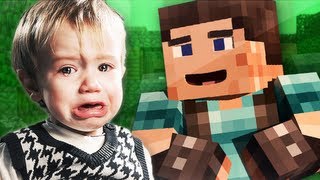 Little Kid TROLLED in Minecraft [upl. by Eladnar579]