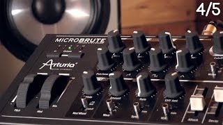 45Arturia MicroBrute TUTORIEL  Face Arrière amp MicroBrute Connection [upl. by Hteb551]