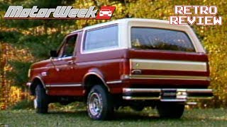 1988 Ford Bronco XLT  Retro Review [upl. by Tibbs393]