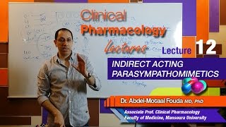 Autonomic Pharmacology Ar  Lec 12  Indirect parasympathomimetics [upl. by Heti]