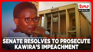 Senate resolves to prosecute Kawira Mwangaza’s impeachment through plenary [upl. by Hermione705]