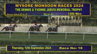 Race No 4 The Dennis amp Yvonne Jarvis Memorial Trophy DIV  1 [upl. by Hannover]