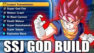 SUPER SAIYAN GOD THEMED MOVESET [upl. by Farl]