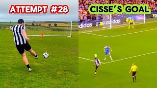 BEST EVER NEWCASTLE GOALS RECREATED [upl. by Aicilat]