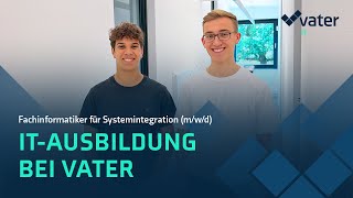 Ausbildung zum Fachinformatiker für Systemintegration mwd bei Vater 💻🛜 [upl. by Malina263]