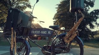 FolkertHans Tolsma CoronaProof MuziekFiets De Veenhoop 2020 [upl. by Kelton146]