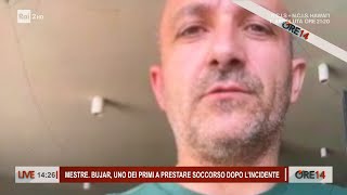 Mestre Bujar il soccorritore quotEro solo facevano filmati dal cavalcaviaquot  Ore 14 05102023 [upl. by Ateloiv]