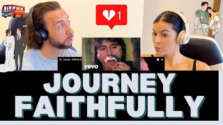 First Time Hearing Journey  Faithfully Reaction Video  WOW THESE GUYS ARE GREAT [upl. by Kciredorb]