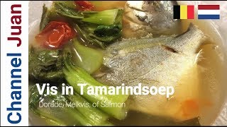 DUTCH Vissoep met Tamarinde  Sinigang 2019 [upl. by Kired]