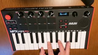 AKAI Professional MPK Mini Play MK3 [upl. by Osicran]