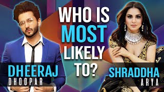 Shraddha Arya spills the beans about her costar Dheeraj Dhoopar  TellyChakkar  Exclusive [upl. by Uria]