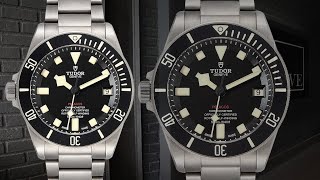 Tudor Pelagos 42mm LHD Titanium Steel Mens Watch 25610  SwissWatchExpo [upl. by Thurmond462]