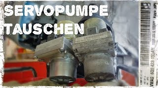 Servopumpe tauschen  Skoda Fabia auch Polo 9n VAGFahrzeug [upl. by Rebmit271]