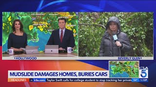 Storm continues to ravage Southern California Tuesday 1 pm Team Coverage [upl. by Anoi227]