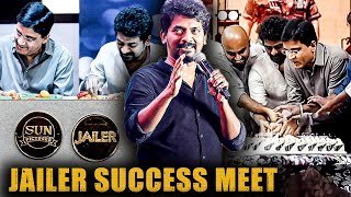 Jailer Success Meet 🔥Nelson Emotional Speech  Rajinikanth  Anirudh  Kalanithi Maran  Tamannaah [upl. by Cantu]