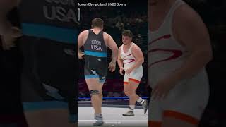 Incidental Headbutt greco wrestling olympics shorts [upl. by Dory]