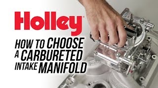 How To Choose a Carbureted Intake Manifold [upl. by Evyn]